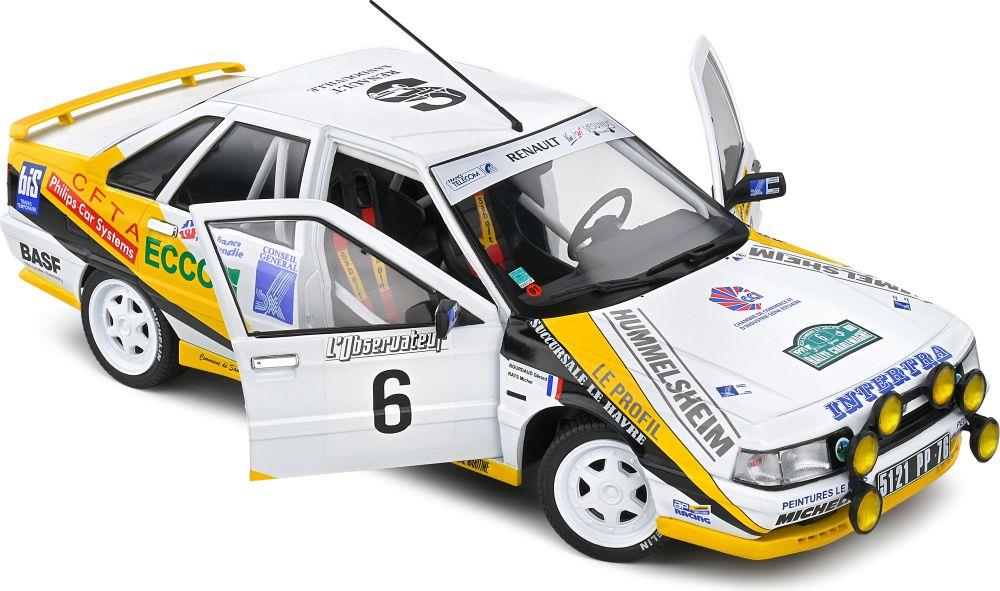 Solido 1:18 Scale Renault R21 Turbo GR.A White Rally Charlemagne 1991