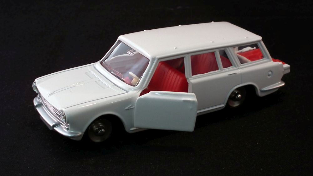 Atlas Editions   Simca 1500 Break - White (507) Atlas reproduced 'Dinky'