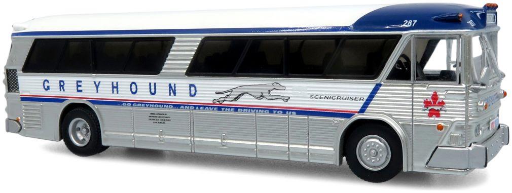 Iconic Replicas 1:87th Scale MCI MC-5A Coach Greyhound Canada