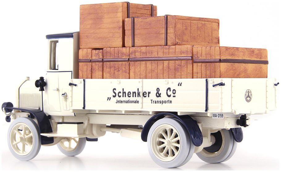 Autocult 1:43 Scale Daimler Marienfelde DR 4-5 dz 'Schenker' w/Load