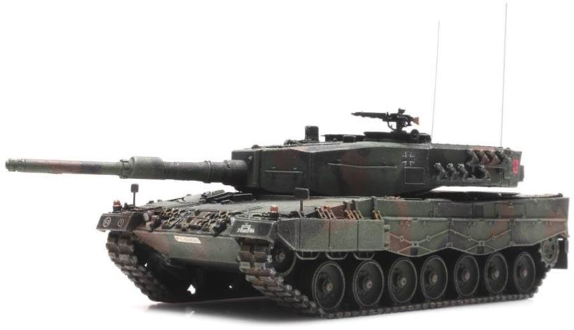 Artitec H0 Scale BRD Leopard 2A4 1:87 Resin Kit, Unpainted
