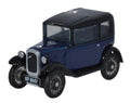 Oxford Diecast 1:76 Scale Austin Seven RN Saloon - Lt Royal Blue