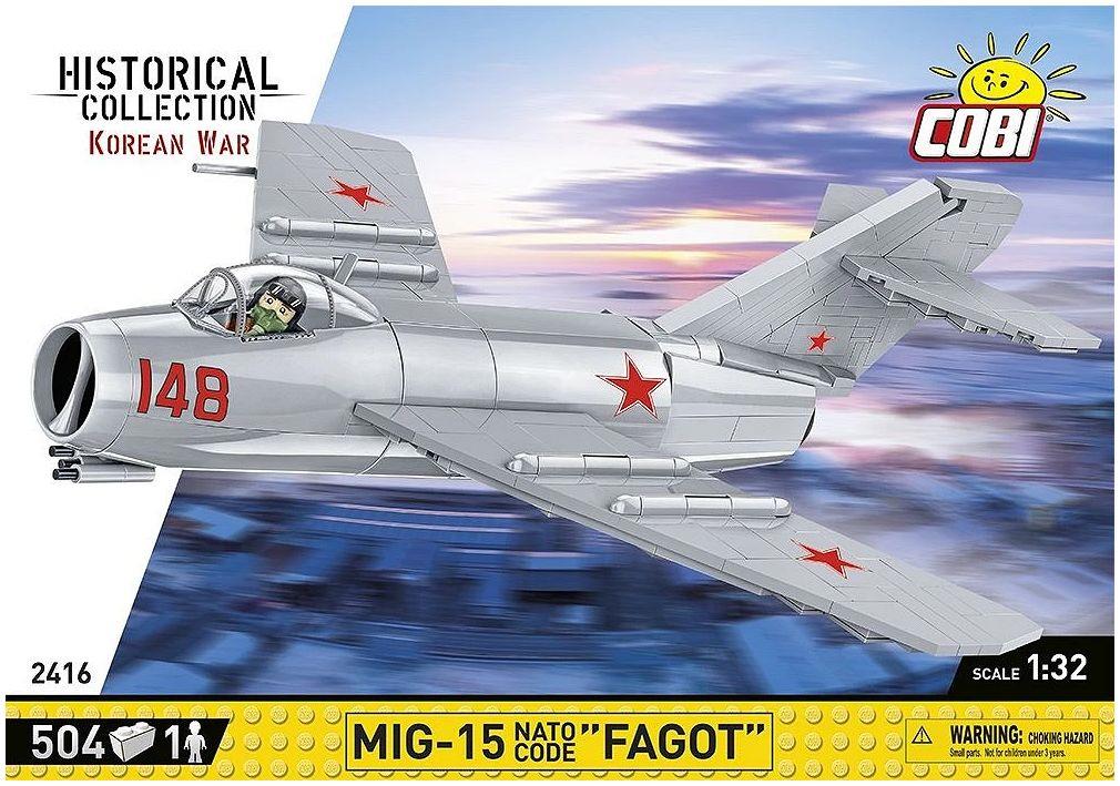 Cobi N/A Scale MIG-15 Fagot Korean War (504 pcs)