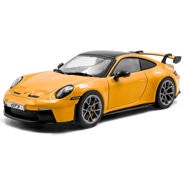 Solido 1:43 Scale Porsche 992 GT3 Yellow 2023