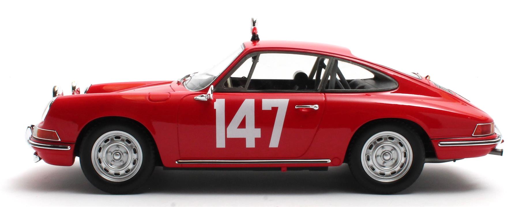 Matrix 1:18 Scale Porsche 911 #147 Monte Carlo 1965