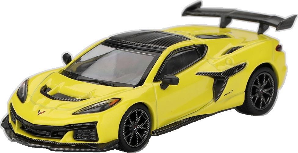 MIniGT  1:64th Scale Chevrolet Corvette ZR1 Accelerate Yellow (LHD)