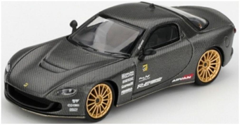 Truescale  1:64th Scale Mazda RX-7 Re-Amemiya Matsukiyo Koku 3 Rotor NA-7 TAS 2025 Best Tuned Car (RHD)