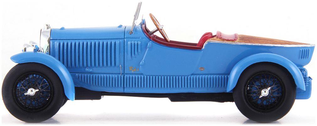 Autocult 1:43 Scale Bugatti Type 40 Boattail Speedster Blue