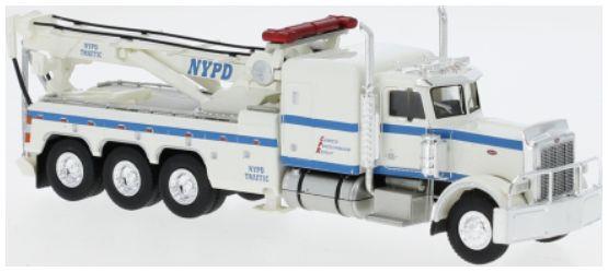 Brekina  1:87th Scale Peterbilt 359 Recovery Vehicle 1973 NYPD