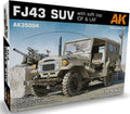 AK Interactive  1:35 Scale FJ43 SUV w/Soft Top IDF & LAF