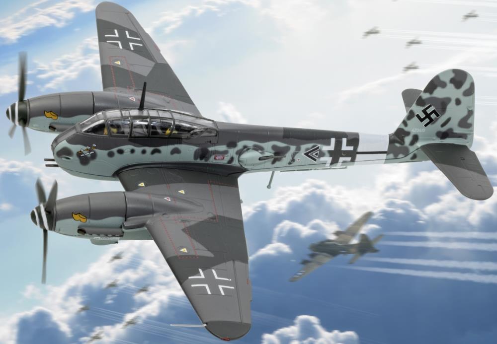 Corgi  1:72nd Scale Messerschmitt Me 410A-1/U3 Hauptmann Eduart Tratt 1943