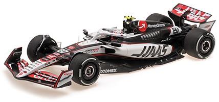 Minichamps 1:18 Scale Moneygram Haas F1 Team VF-25 Oliver Bearman Monaco GP 2025