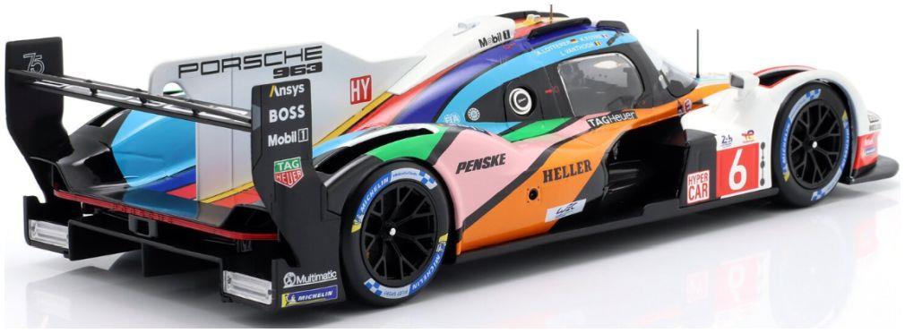 IXO  1:18th Scale Porsche 963 #6 Penske 24h Le Mans 2023 Estre/Lotterer/Vanthoor