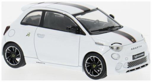 IXO 1:43rd Scale Fiat 500e Abarth White 2024