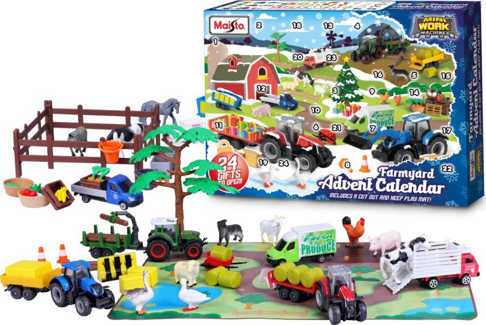 Maisto   Farmyard Advent Calendar w/Playmat