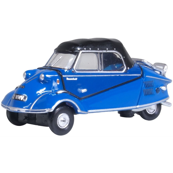 Oxford Diecast 1:76 Scale Messerschmitt KR200 Bubble Car Royal Blue
