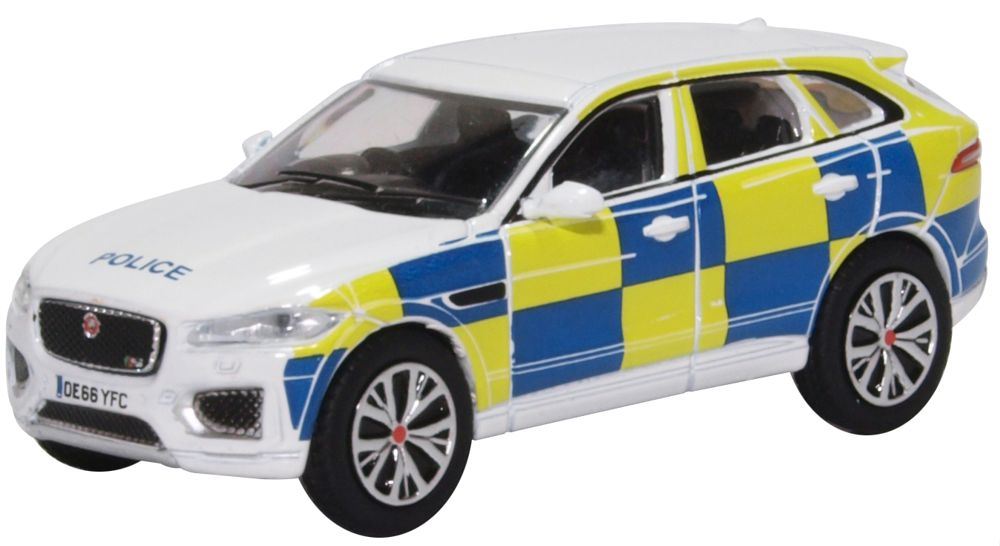 Oxford Diecast 1:76 Scale Jaguar F Pace Police
