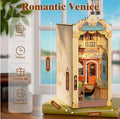 Rolife TGB08 Book Nook Kit for Adults Romantic Venice Kit DIY House