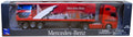 New-Ray 1:43 Scale Mercedes Actros 1857 Box Trailer Red