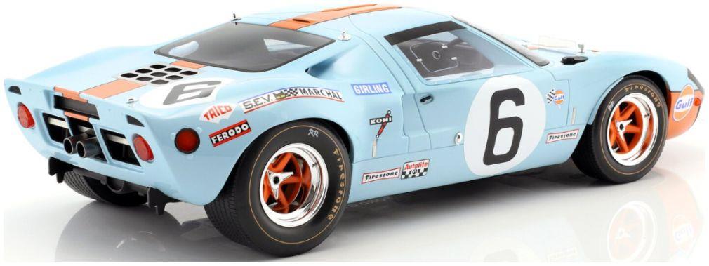 Werk83/IXO 1:12th Scale Ford GT40 Mk I #6 Winner 24h Le Mans 1969 Ickx/Oliver