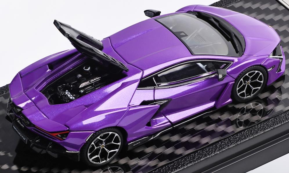 LCD  1:64th Scale Lamborghini Revuelto Purple