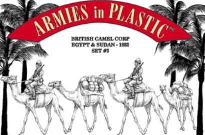 Armies in Plastic 1:32 Scale Gordon Relief Expedition British Camel Corps 1882 Set 3