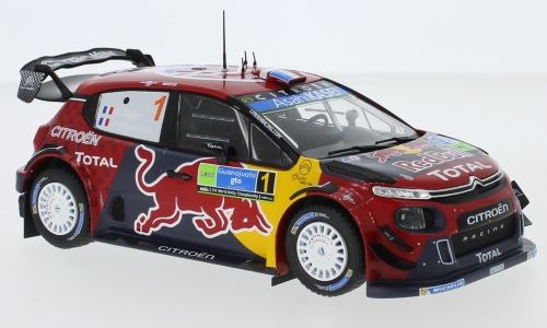 IXO 1:24 Scale Citroen C 3 WRC No.1 WRC Rallye Mexico 2019 S.Ogier/J.Ingrassia