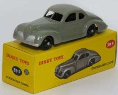 Atlas Editions  Scale Studebaker Coupe (39F) Atlas reproduced 'Dinky'