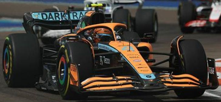 Spark 1:43 Scale McLaren MCL36 #4 McLaren F1 Miami GP 2022 Lando Norris