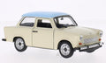 Welly 1:24 Scale Trabant 601 - Cream/Blue