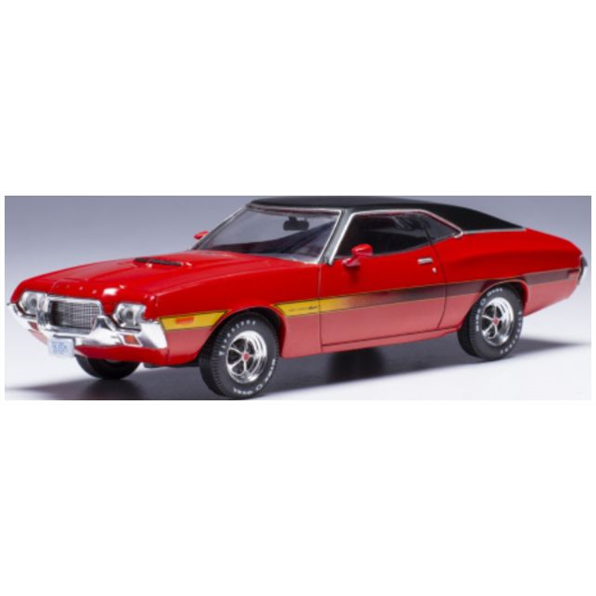 IXO 1:43 Scale Ford Gran Torino Sport Red 1972