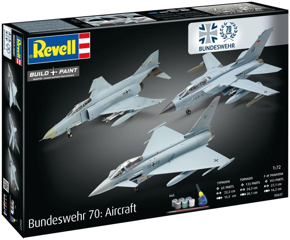 Revell 1:72 Scale Gift Set 70 Years Bundeswehr Aircraft