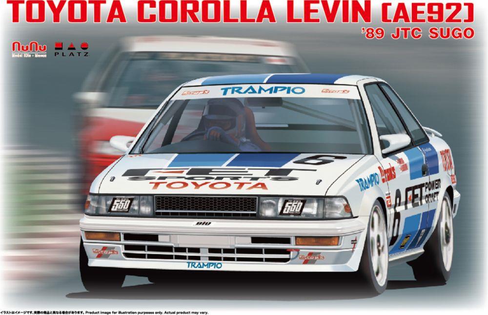 Nunu kits 1:24 Scale Toyota Corolla Levin AE92 2 JTC 1989 #7