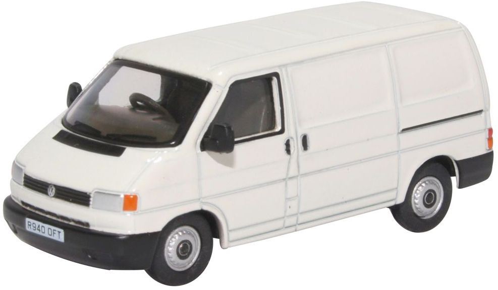 Oxford Diecast 1:76 Scale VW T4 Van Grey White