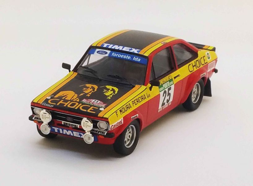 Trofeu 1:43 Scale Ford Escort Mk2 Rally of Portugal 1978 Giovani Salvi/Ze Matriculas