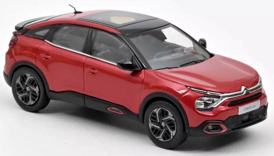 Norev 1:43 Scale Citroen C4 2020 Elixir Red