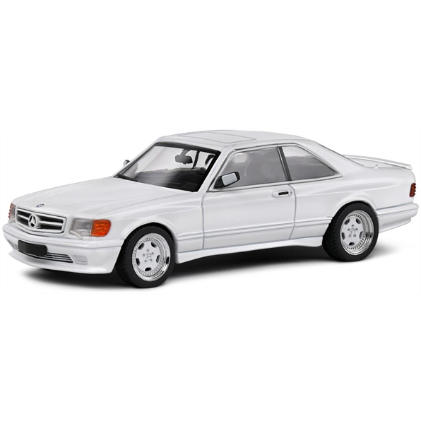 Solido 1:43 Scale Mercedes SEC 560 AMG Widebody White 1990