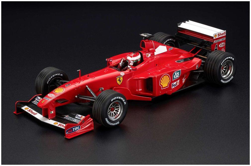 GP Replicas 1:18th Scale Ferrari F399 1999 #4 Eddie Irvine 2nd Monaco GP 1999 w/Driver