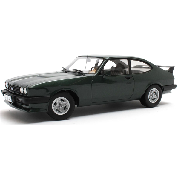 Cult Models 1:18 Scale Ford Capri 2.8 Turbo 1981 Green Metallic