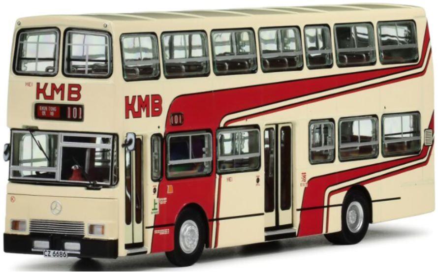 80m Bus Models 1:76th Scale KMB Mercedes Benz O305 11m (101)