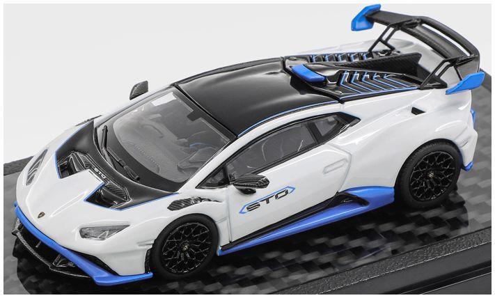 LCD  1:64th Scale Lamborghini Huracan STO White