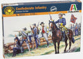 Italeri, 6014 1/72 Scale Confederate Infantry Johnny Rebs US Civil War ACW 50 Soldiers