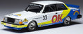 IXO 1:43 Scale Volvo 240 #33 ETCC Zolder 1985 G.Andersson M.Linden