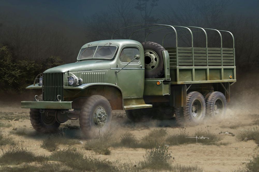 Hobbyboss 1:35 Scale US GMC CCKW 352 Steel Cargo Truck