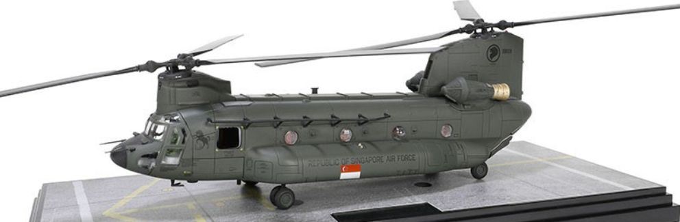 Forces Of Valor 1:72 Scale Boeing Chinook CH-47SD Helicopter Republic of SAF 127 Sqd 2008