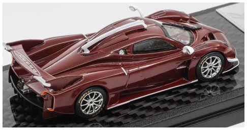 LCD  1:64th Scale Pagani Huayra R Carbon Red
