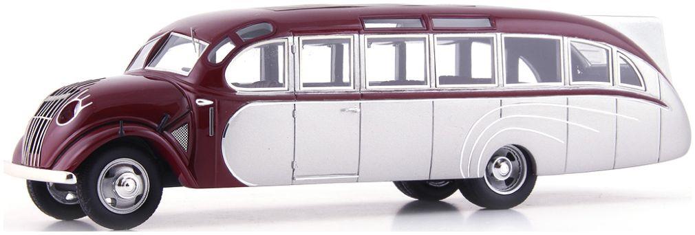 Autocult 1:43 Scale Opel Blitz Ludewig Aero Red-Silver