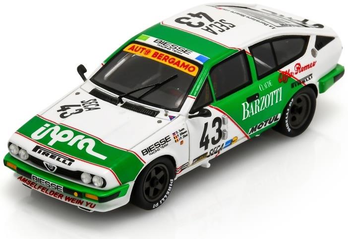 Spark 1:43rd Scale Alfa Romeo GTV 6 #43 24H Spa 1984 Suster Witmeur/Libert Limited 300pcs