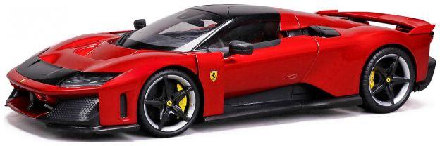 Burago  1:18th Scale Ferrari F80 2024 Red/Silver Black Wheels