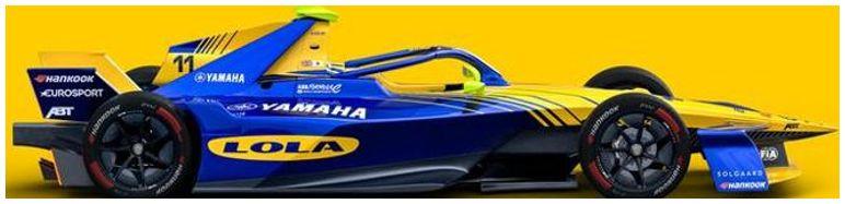 Spark 1:43rd Scale Lola Yamaha ABT Formula E Team #11 Lucas Di Grassi